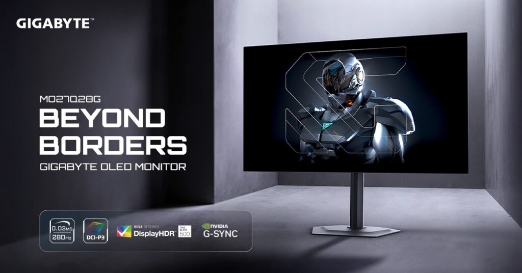 গিগাবাইট আনল ২৭ ইঞ্চির ‘কিউএইচডি ২৮০হার্জ ডব্লিউওএলইডি গেমিং মনিটর’