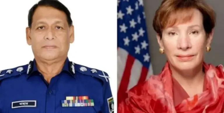 ইজিপির সঙ্গে মার্কিন রাষ্ট্রদূতের সাক্ষাৎ: পুলিশের পেশাদারিত্বে সন্তোষ প্রকাশ