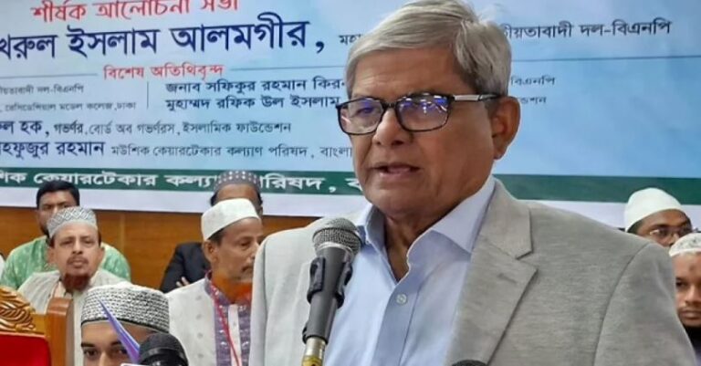 ফ্যাসিবাদ বিরোধী দৃশ্যমান কিছু করেনি জামায়াত: মির্জা ফখরুল