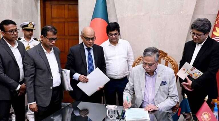 ২০২৬-২৭ অর্থবছরের অর্থ বিল স্বাক্ষর করলেন রাষ্ট্রপতি