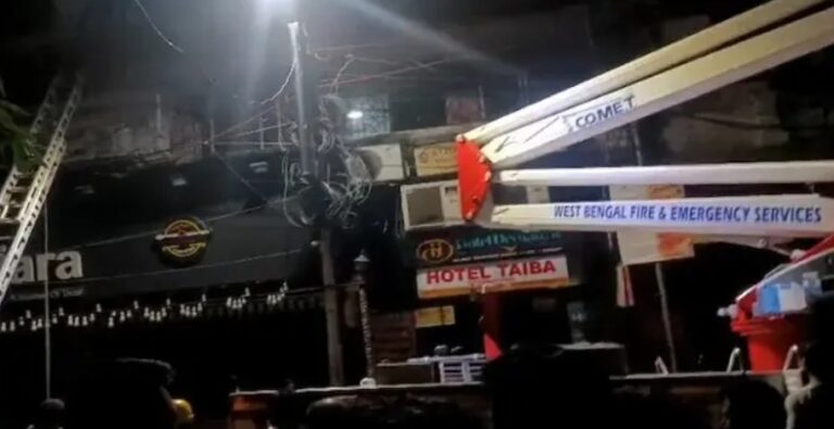 কলকাতায় হোটেলে আগুন, ৯ বাংলাদেশির মৃত্যু
