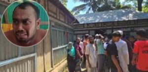 মাকে কুপিয়ে ও ভাতিজিকে আছড়ে হত্যা