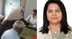 জনগণ কেমন সেবা পাচ্ছেন দেখতে বোরকা পরে ভূমি অফিসে ডিসি