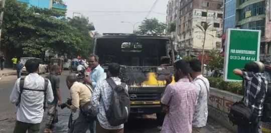 মিরপুরে উচ্ছেদ অভিযানে ভাঙচুর-আগুন, চার মামলায় আসামি দুই হাজার