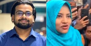 রবীন্দ্রনাথের গ্রাফিতিতে চুনকালি, রাষ্ট্রদ্রোহ মামলায় আয়াসসহ গ্রেপ্তার ৪