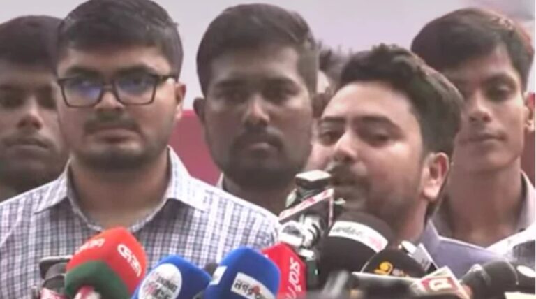 ভারতের সঙ্গে পানির হিস্যায় বাংলাদেশ একচুলও ছাড় দেবে না: নাহিদ
